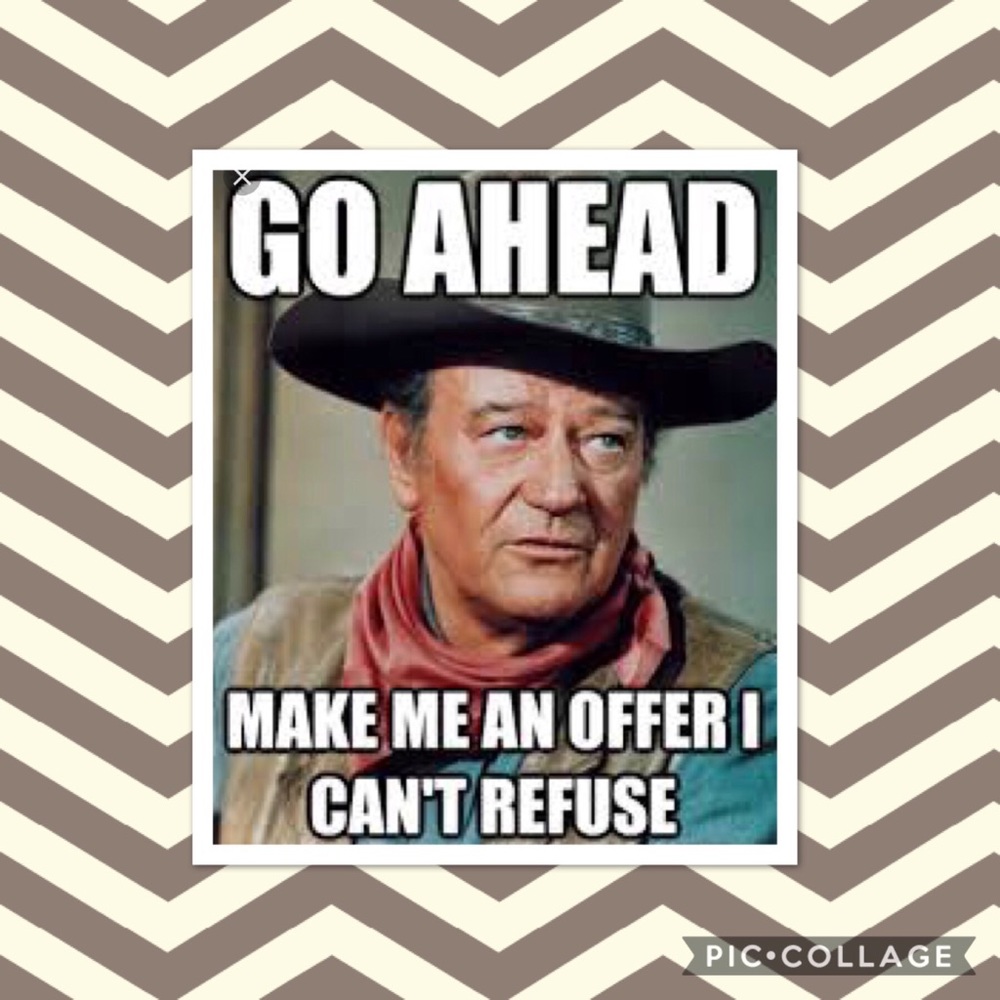 Make me an offer!